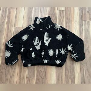 Urban Outfitters patterned fleece